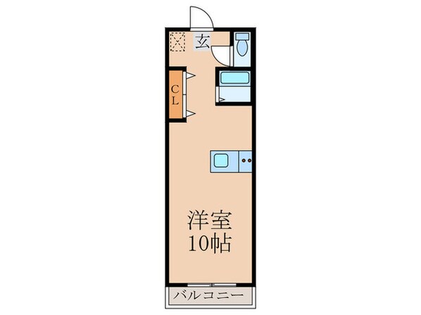 コーポM&Tの物件間取画像